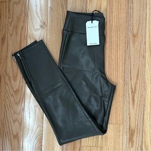 Abercrombie & Fitch Faux Vegan Leather Leggings